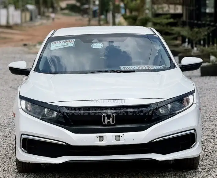Honda Civic LX Sedan 2019 White
