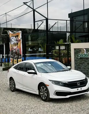 Honda Civic LX Sedan 2019 White