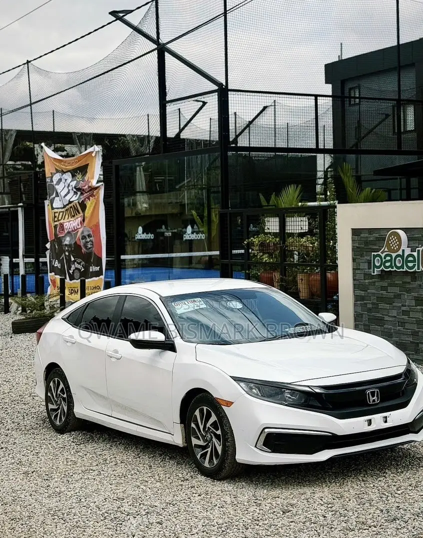 Honda Civic LX Sedan 2019 White