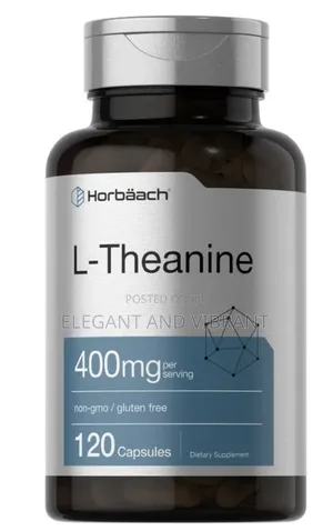 L-Theanine 400mg Per Serving | 120 Capsules