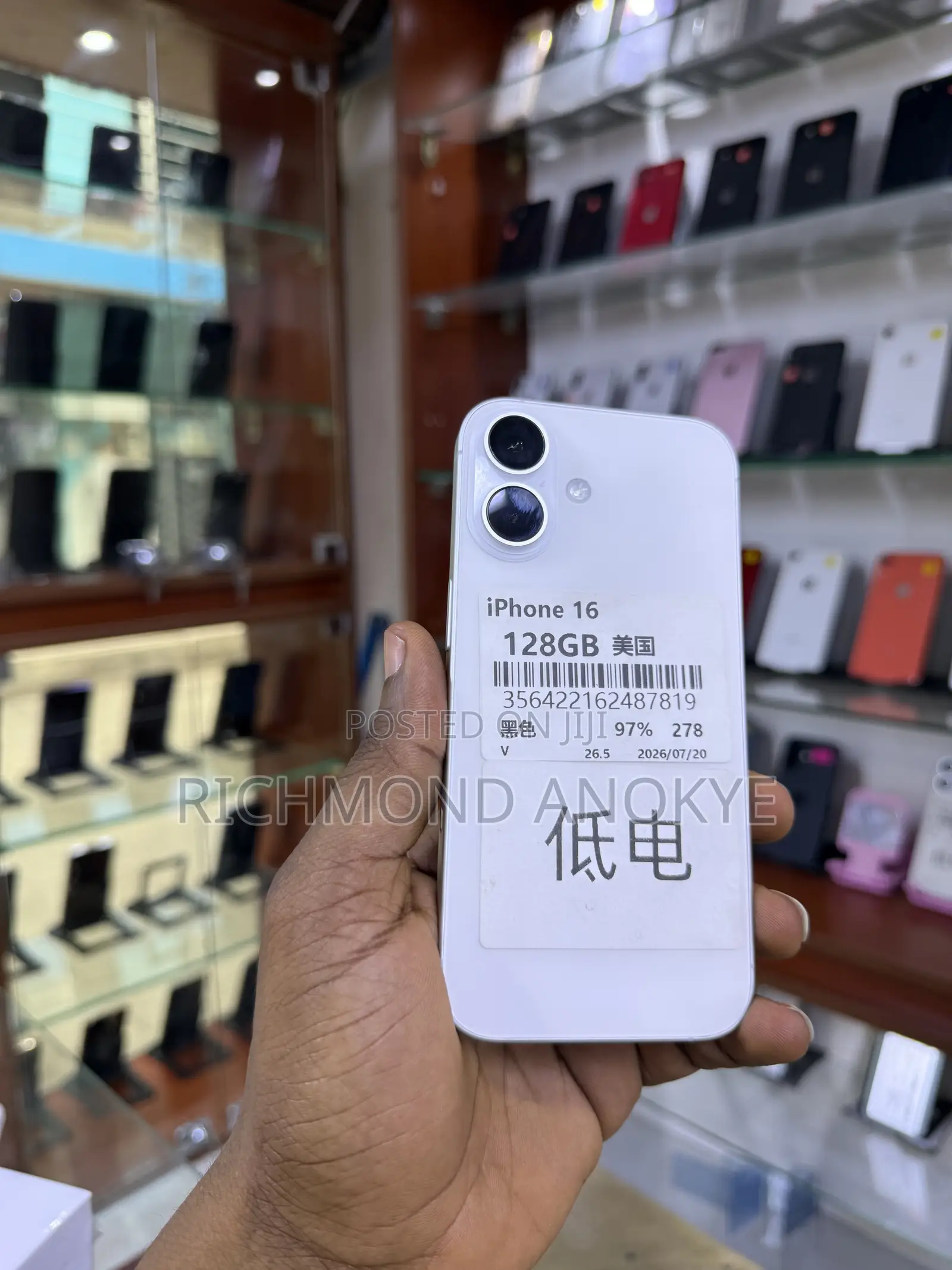 Apple iPhone 16 128 GB White