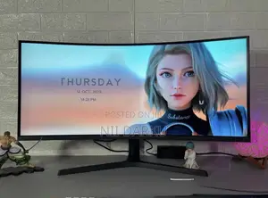 LG Curved Screen Monitor