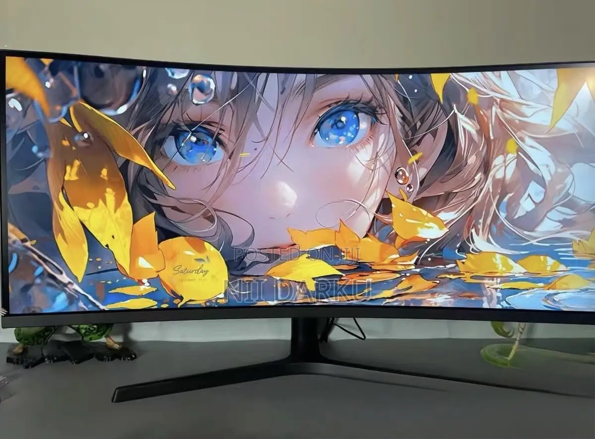 LG Curved Screen Monitor