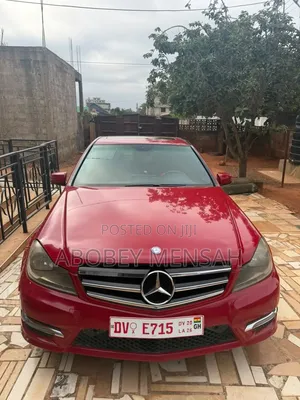 Mercedes-Benz C250 2014 Red