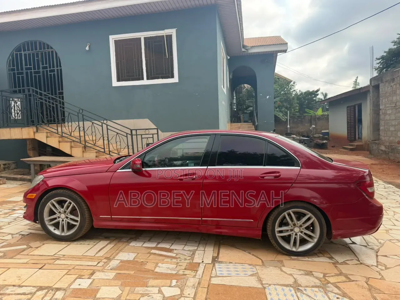 Mercedes-Benz C250 2014 Red