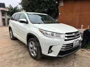 Toyota Highlander Limited V6 4x4 (3.5L 6cyl 6A) 2016 White