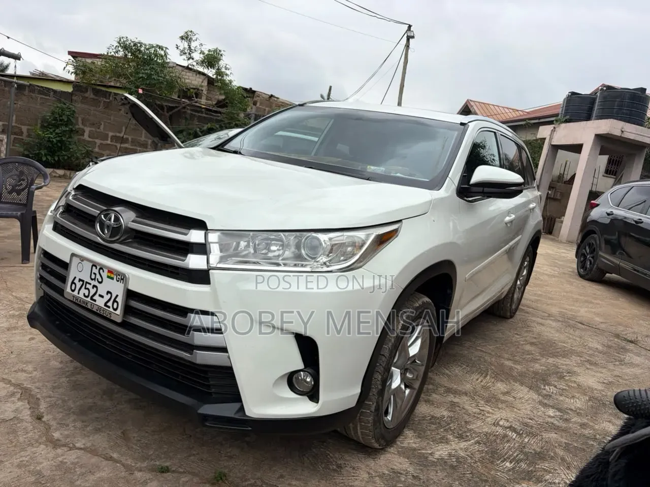 Toyota Highlander Limited V6 4x4 (3.5L 6cyl 6A) 2016 White