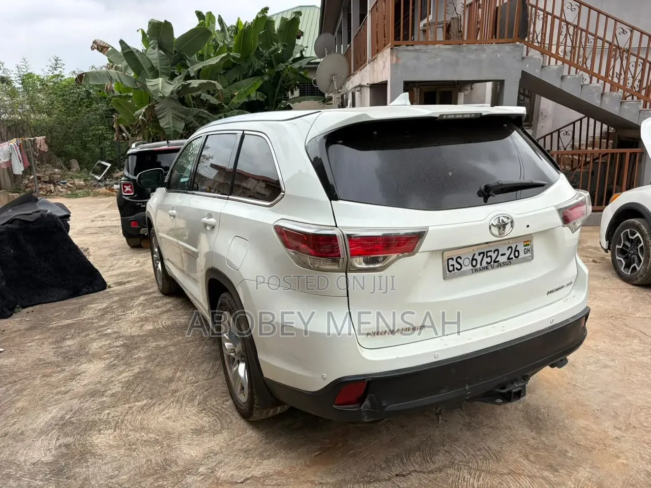 Toyota Highlander Limited V6 4x4 (3.5L 6cyl 6A) 2016 White