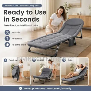 Portable Folding Nap Bed Lounge Chair