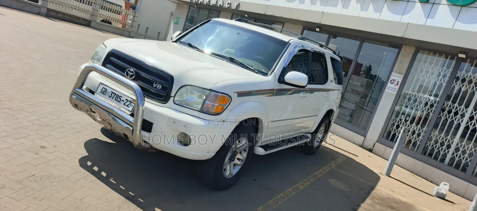 Toyota Sequoia SR5 4dr SUV 4WD (4.7L 8cyl 4A) 2002 White
