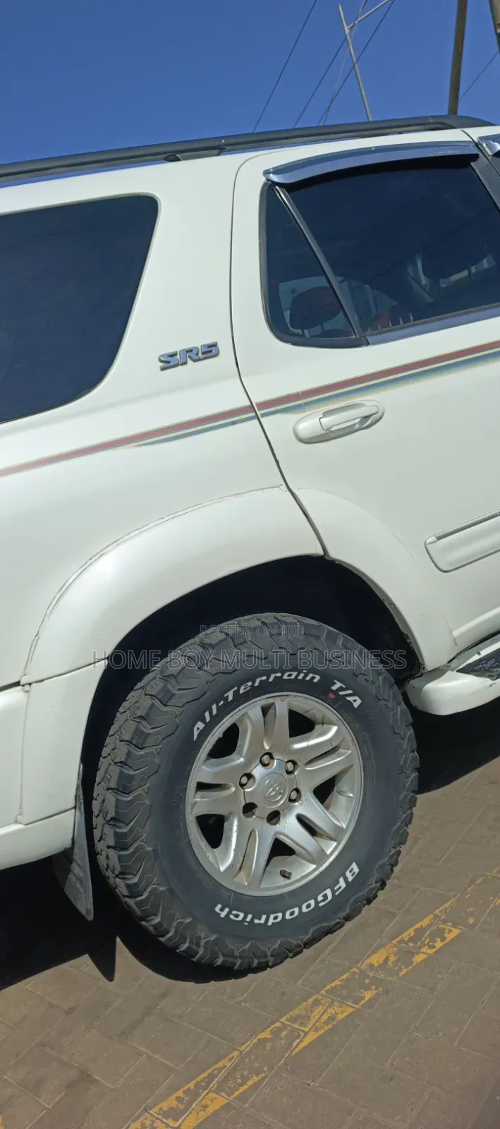 Toyota Sequoia SR5 4dr SUV 4WD (4.7L 8cyl 4A) 2002 White
