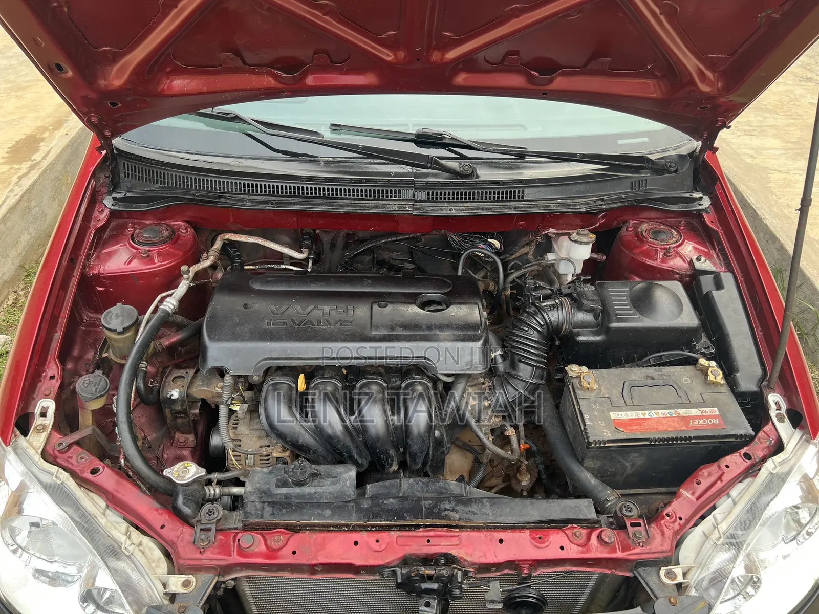 Toyota Corolla S 2006 Red