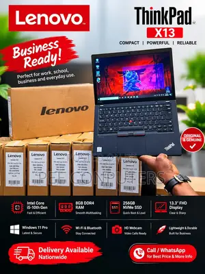 New Laptop Lenovo ThinkPad X13 Gen 2 16GB Intel Core i5 SSD 256GB