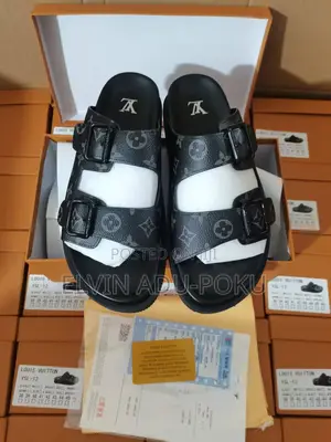 Louis Vuitton Concrete Slippers in Different Colurs , Swipe > 