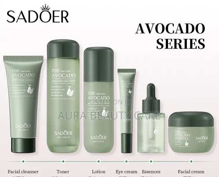 Avocado Anti-Aging Skincare Set