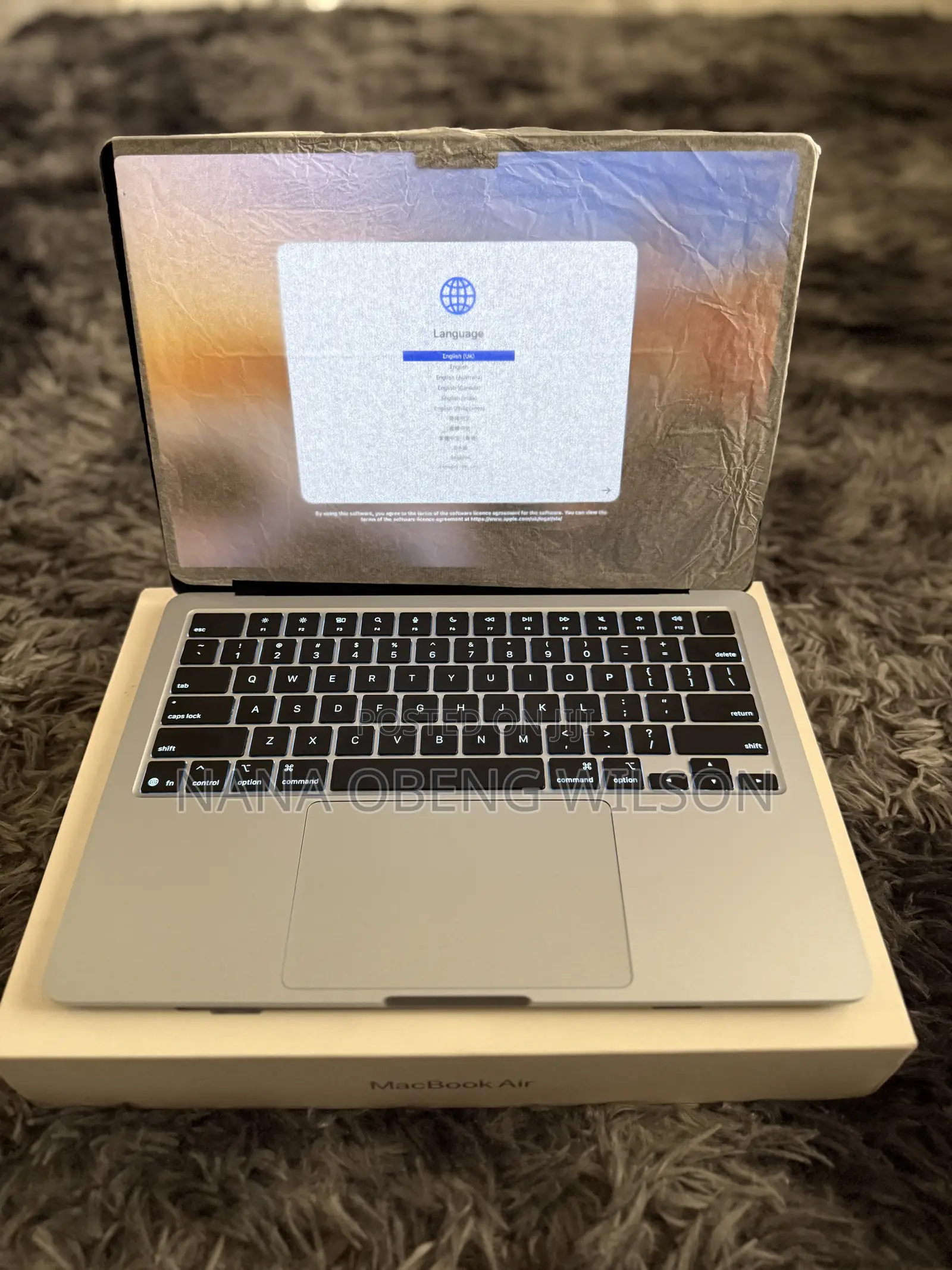 New Laptop Apple MacBook Air 2025 M4 16GB Apple M4 SSD 512GB