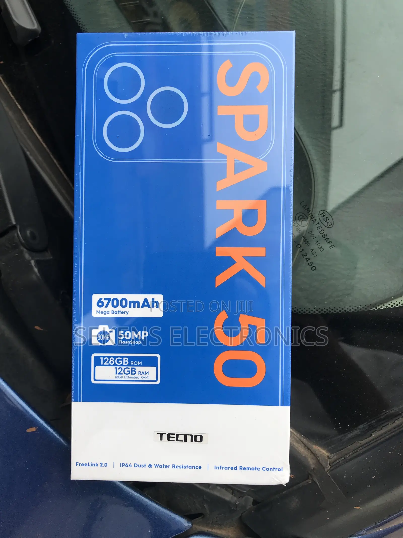 New Tecno Spark 50 128 GB Gray