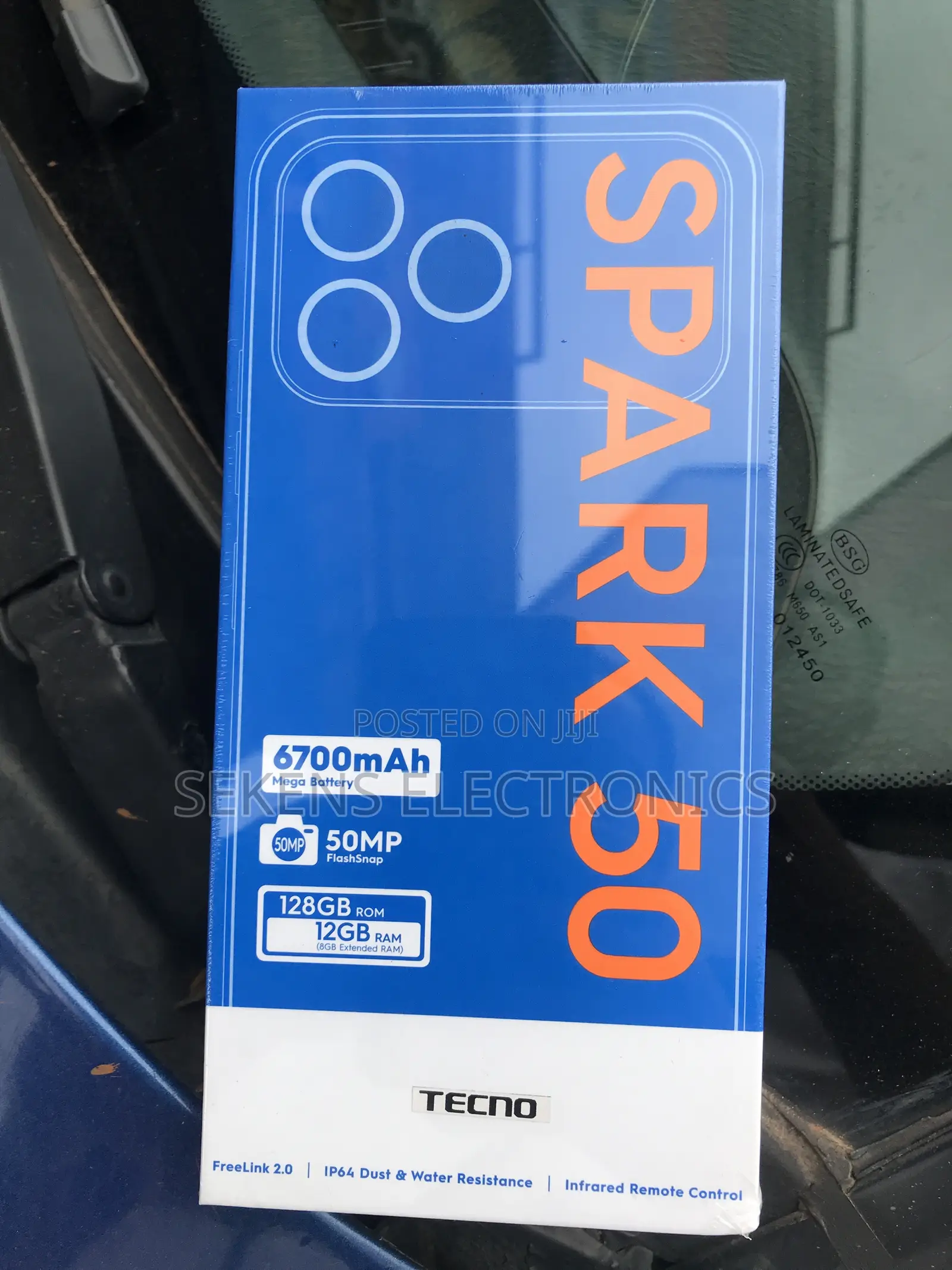 New Tecno Spark 50 128 GB Gray