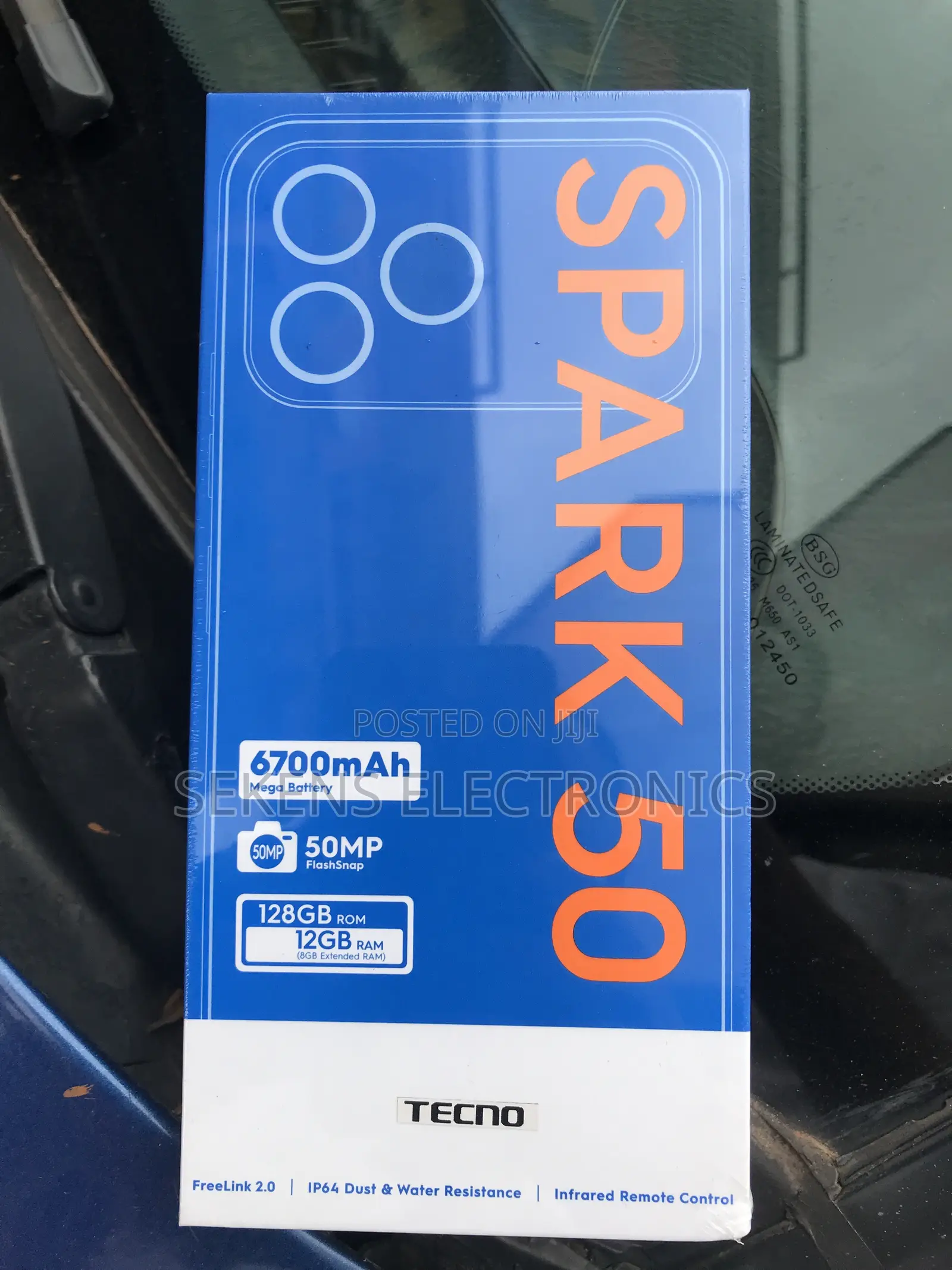 New Tecno Spark 50 128 GB Gray