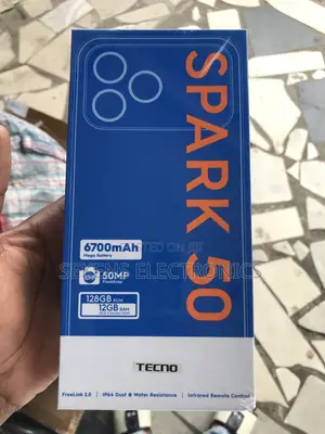 New Tecno Spark 50 128 GB Gray