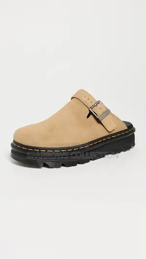 Dr. Martens Zebzag Suede Mules