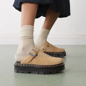 Dr. Martens Zebzag Suede Mules
