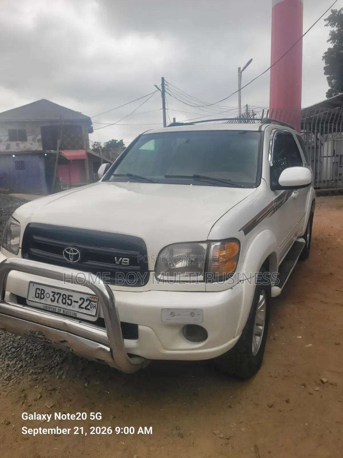 Toyota Sequoia SR5 4dr SUV 4WD (4.7L 8cyl 4A) 2002 White
