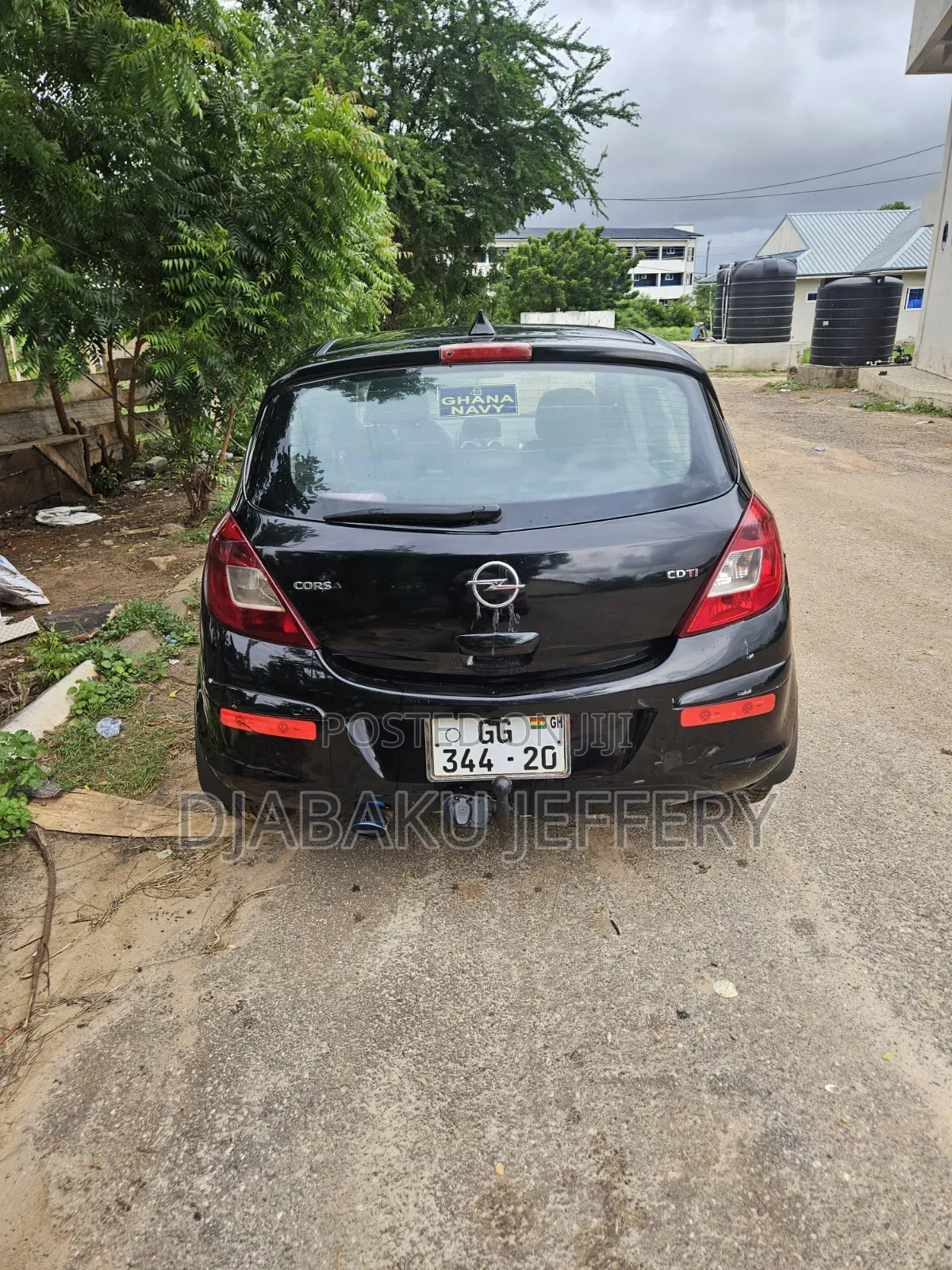 Opel Corsa 2008 Black