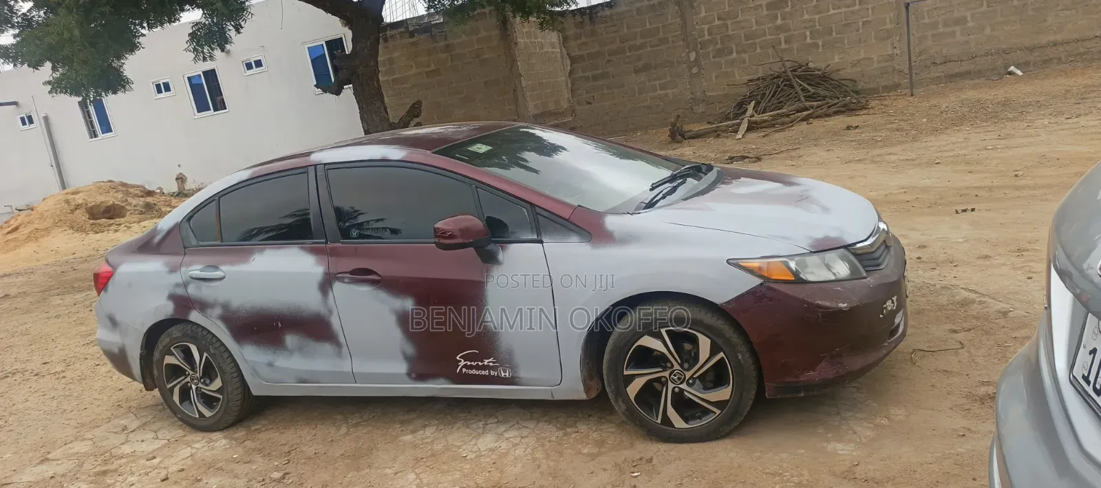Honda Civic 1.8 5 Door Automatic 2012 Burgundy