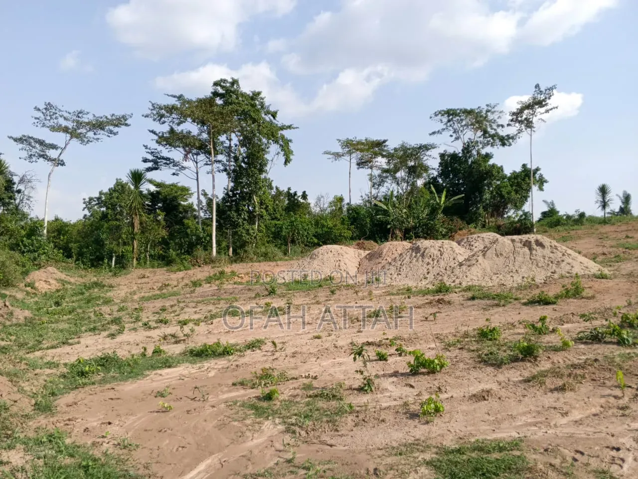 Half Plot for Sale at Offinso
