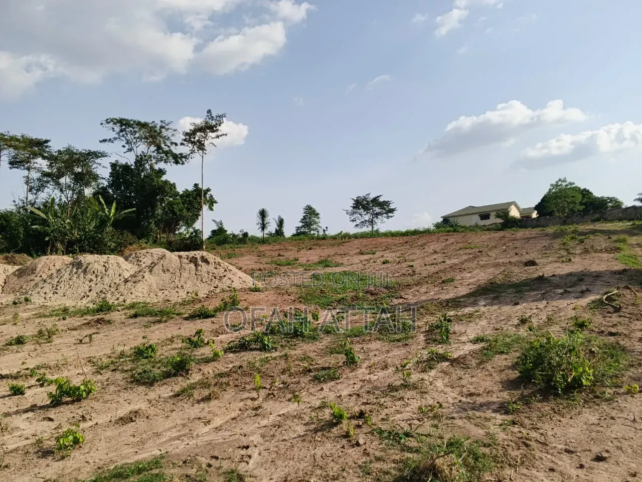 Half Plot for Sale at Offinso
