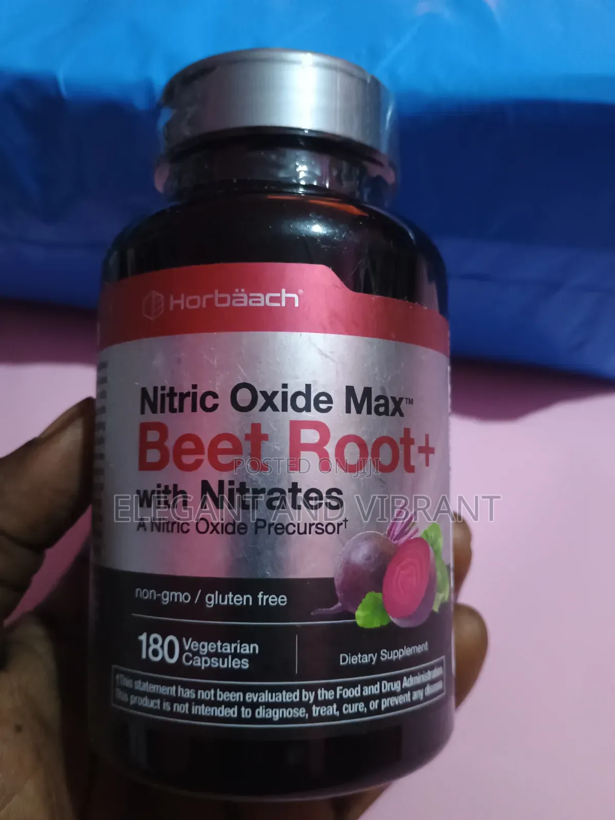Nitric Oxide Max With Beet Root | 180 Capsules