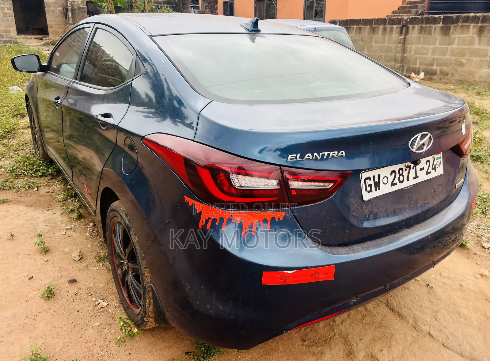 Hyundai Elantra Limited Sedan FWD (1.8L 4cyl 6A) 2013 Blue