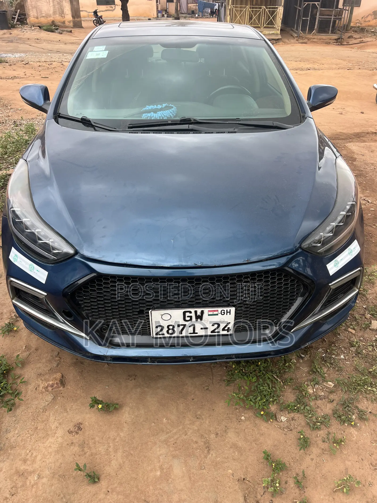 Hyundai Elantra Limited Sedan FWD (1.8L 4cyl 6A) 2013 Blue