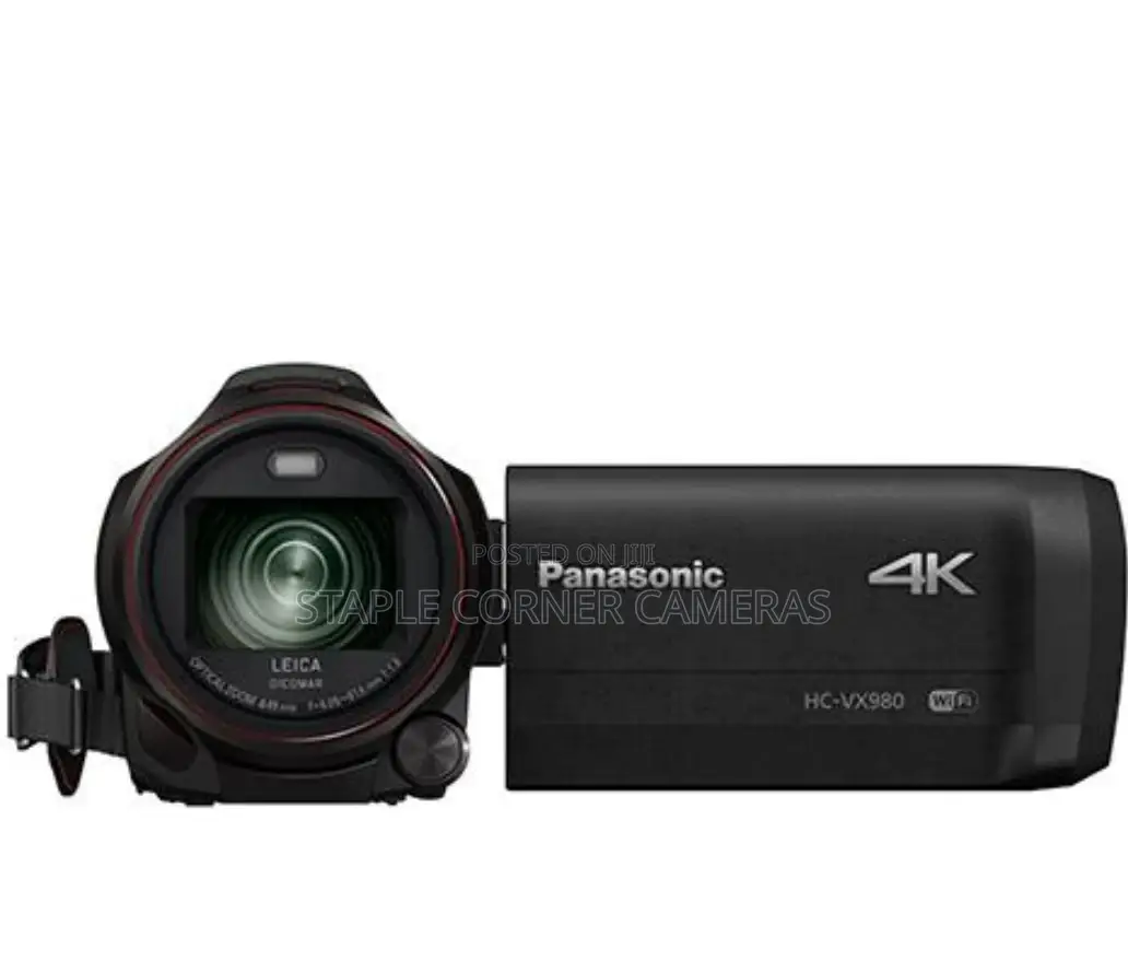 Panasonic HC-VX980 4K Ultra HD Camcorder
