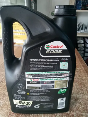 Genuine Advanced Full Synthetic Castrol Edge Engine Oil 5W30 From USA