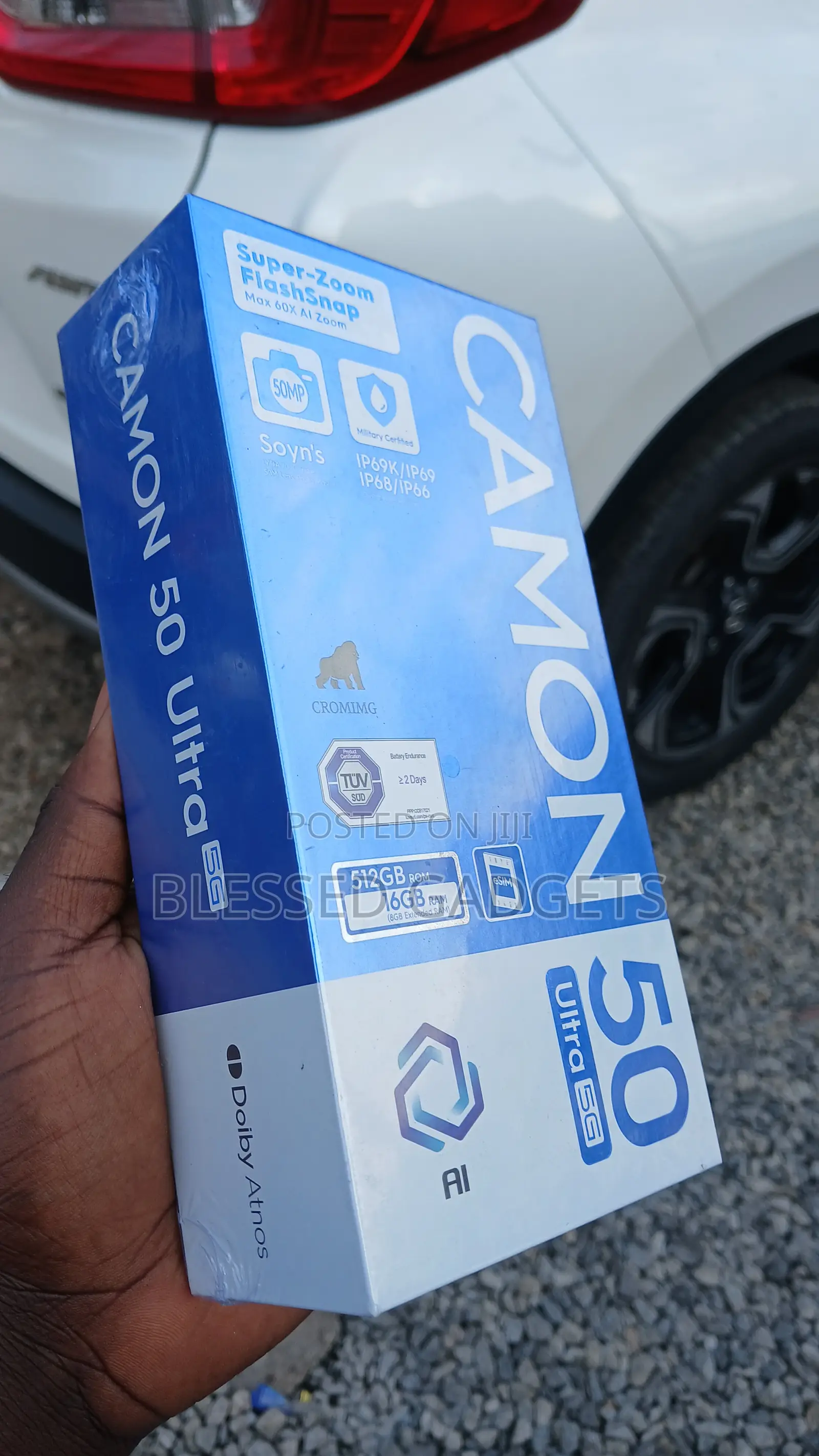 New Tecno Camon 50 Ultra 512 GB Gold