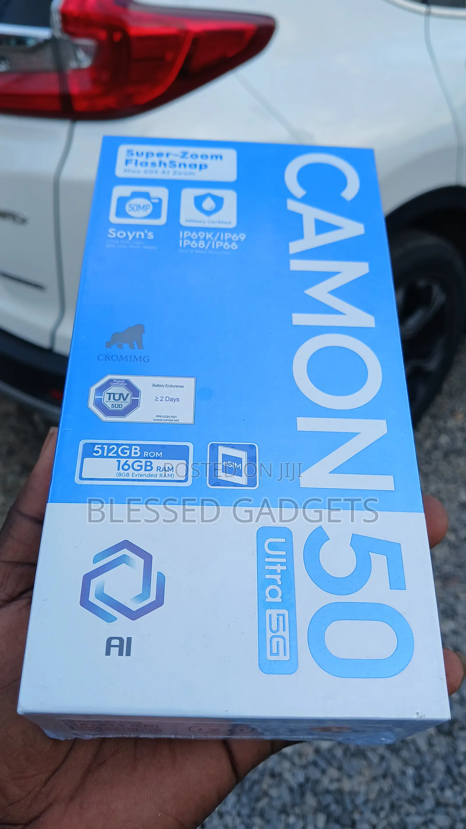 New Tecno Camon 50 Ultra 512 GB Gold