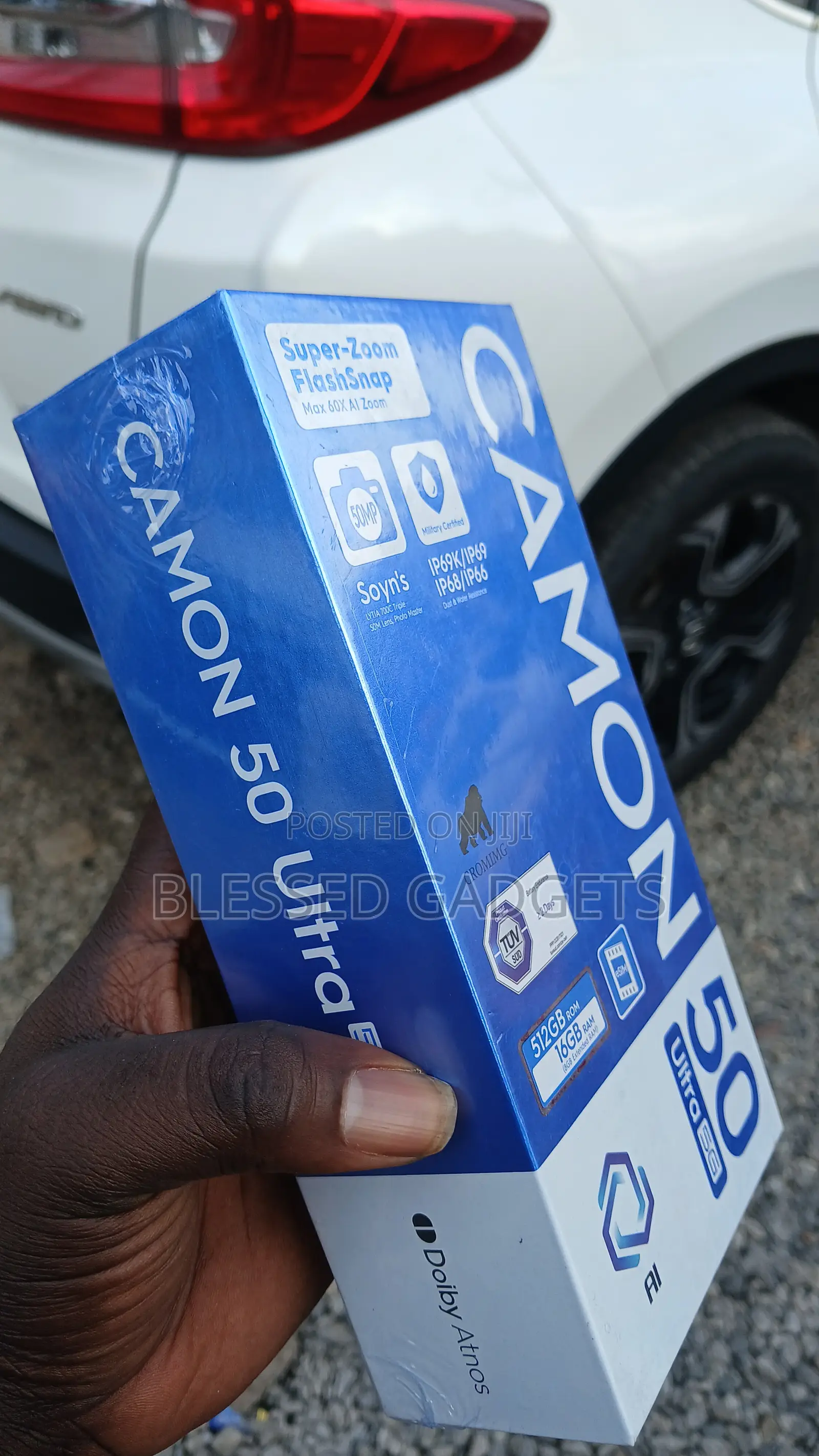 New Tecno Camon 50 Ultra 512 GB Gold