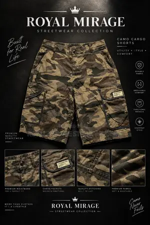 Brown and Digital Camo