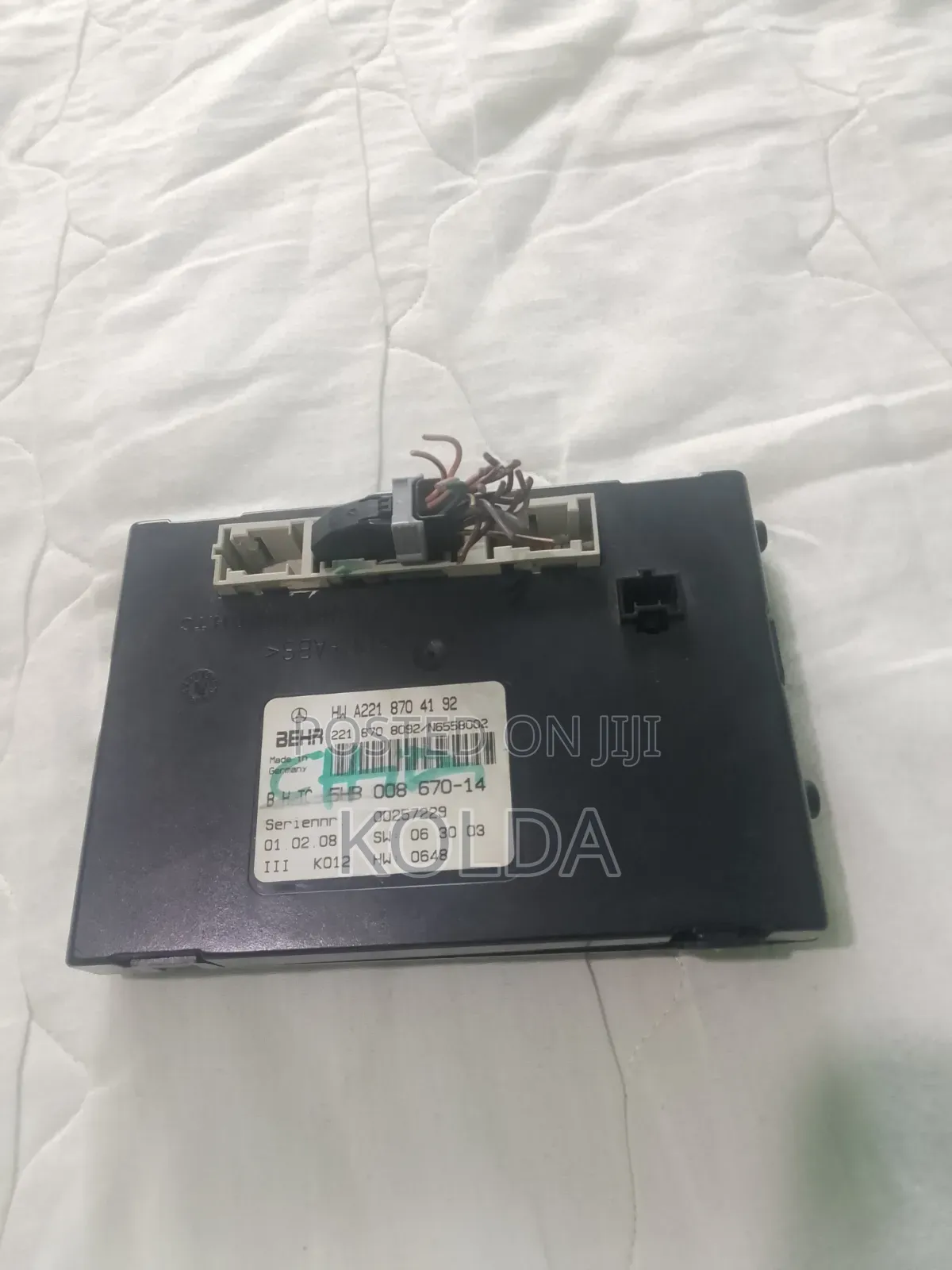 Mercedes-Benz W221 Climate Control Module a BEHR