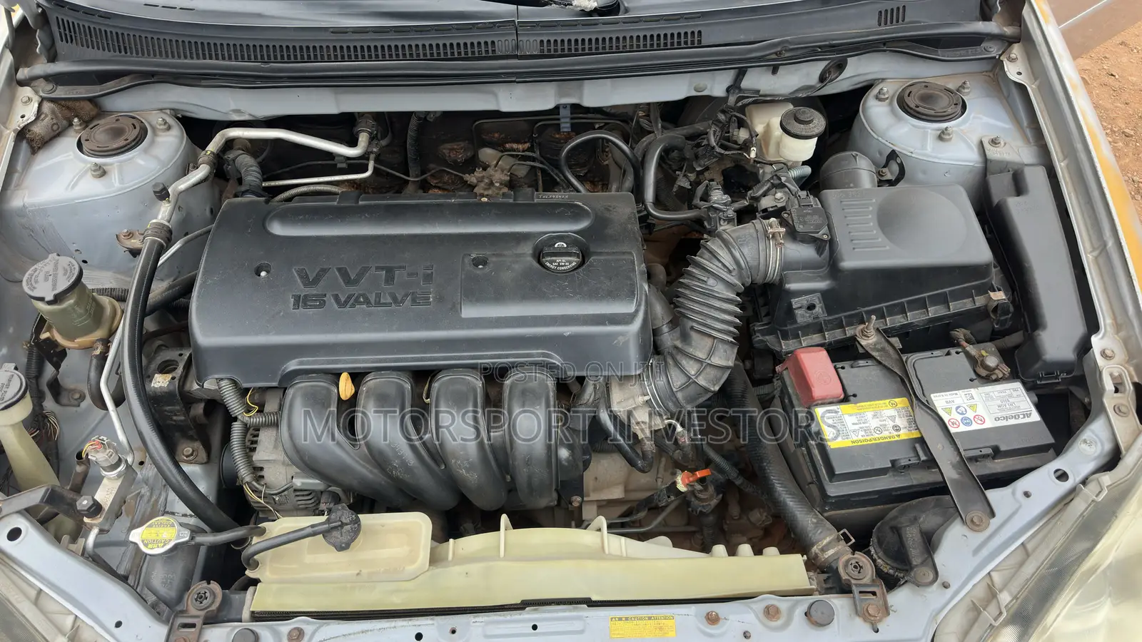 Toyota Corolla 1.8 VVTL-i TS 2007 Silver