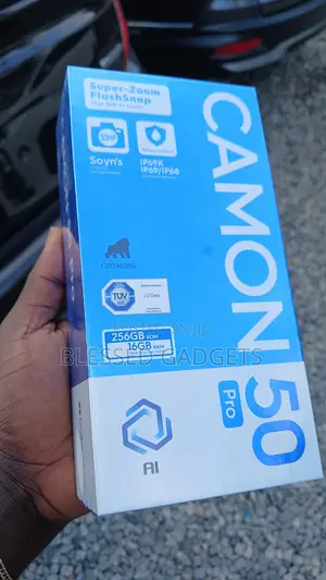 New Tecno Camon 50 Pro 256 GB Silver