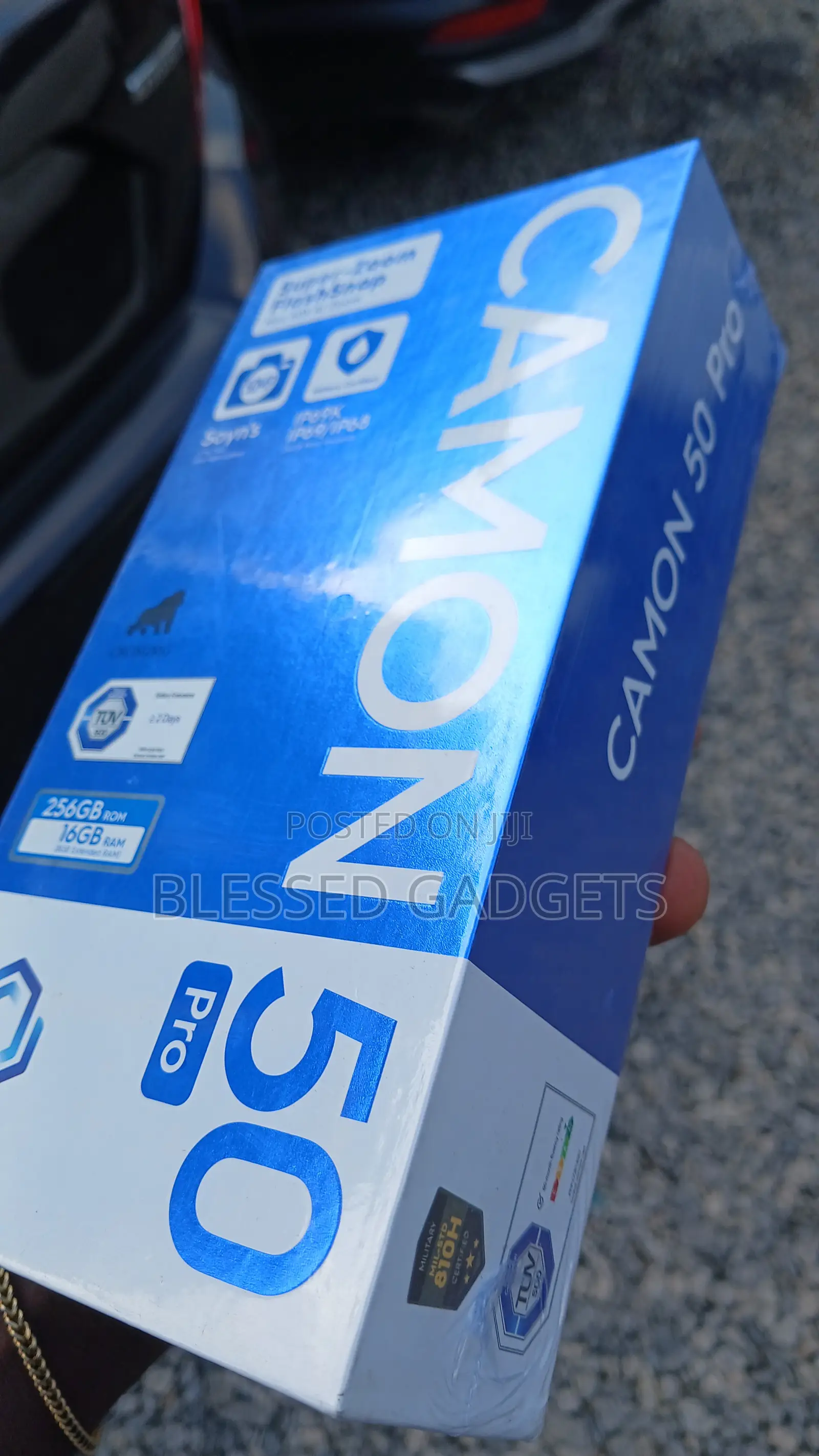 New Tecno Camon 50 Pro 256 GB Silver