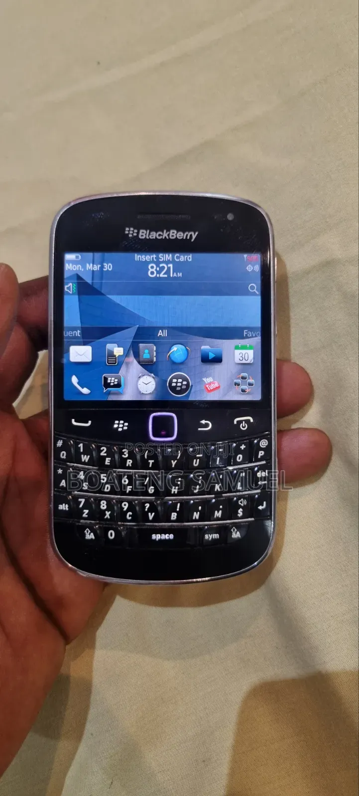 BlackBerry Bold Touch 9900 8 GB Black
