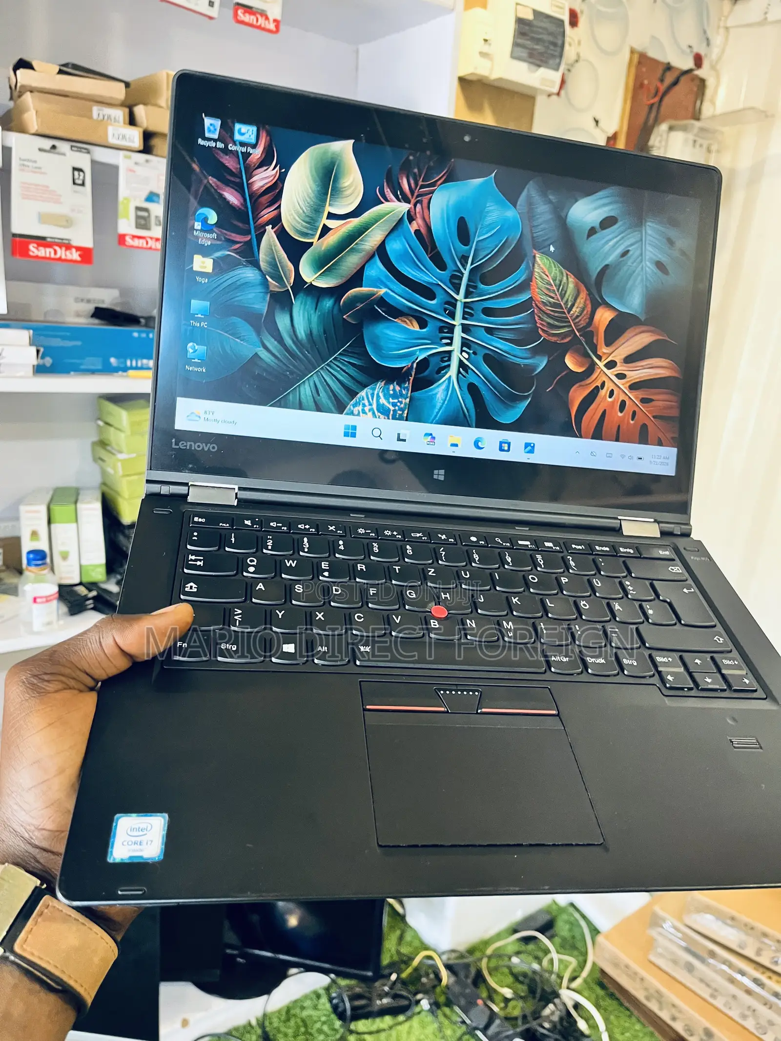 Laptop Lenovo ThinkPad Yoga 460 8GB Intel Core i7 SSD 256GB