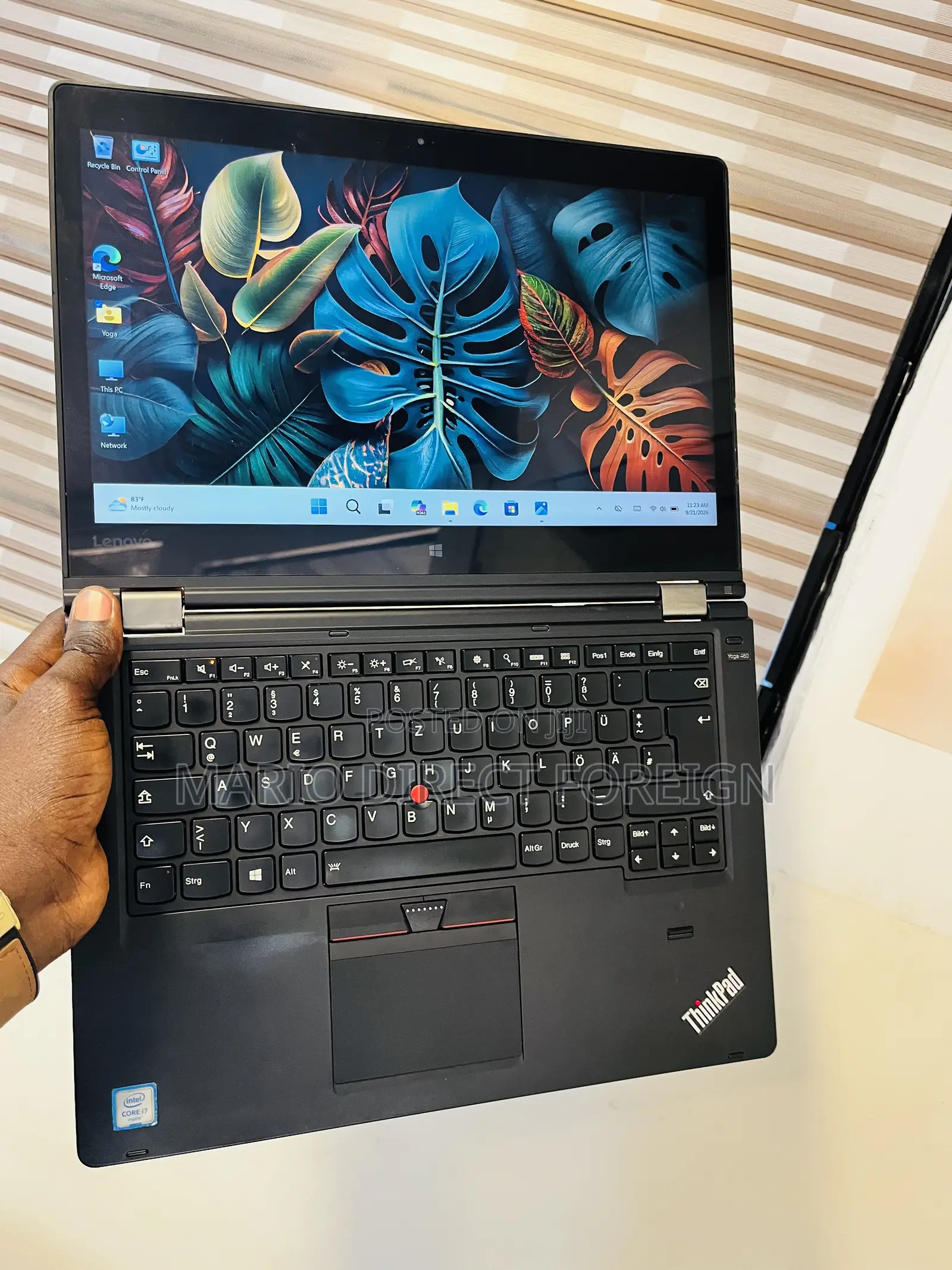 Laptop Lenovo ThinkPad Yoga 460 8GB Intel Core i7 SSD 256GB