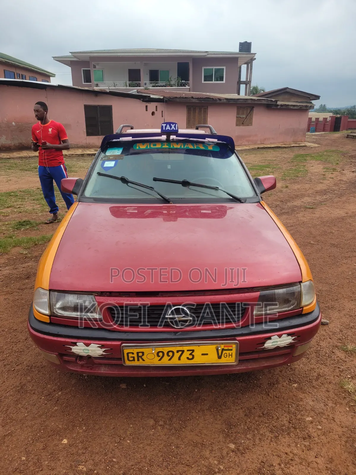 Opel Astra 2001 Red