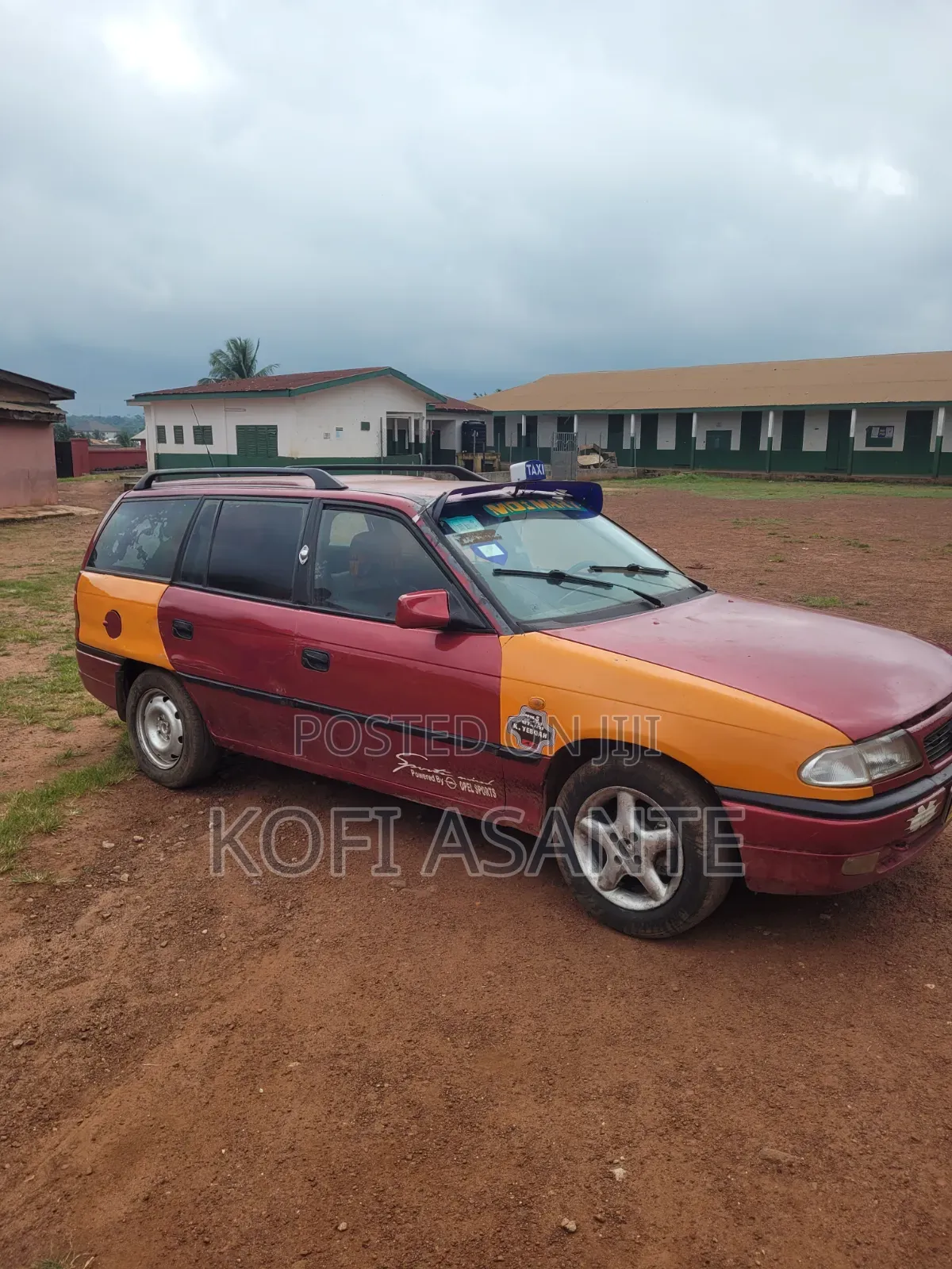 Opel Astra 2001 Red