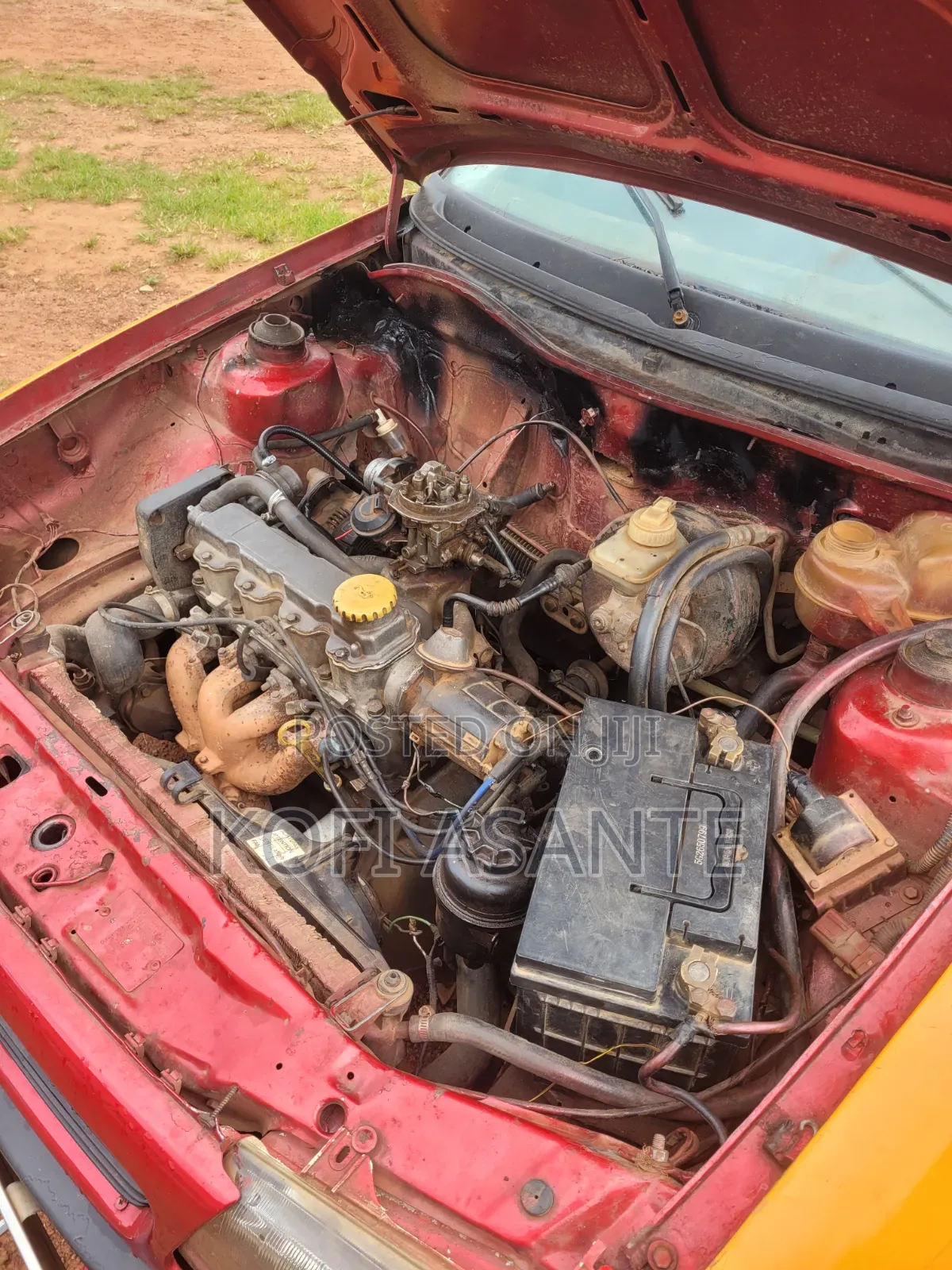 Opel Astra 2001 Red